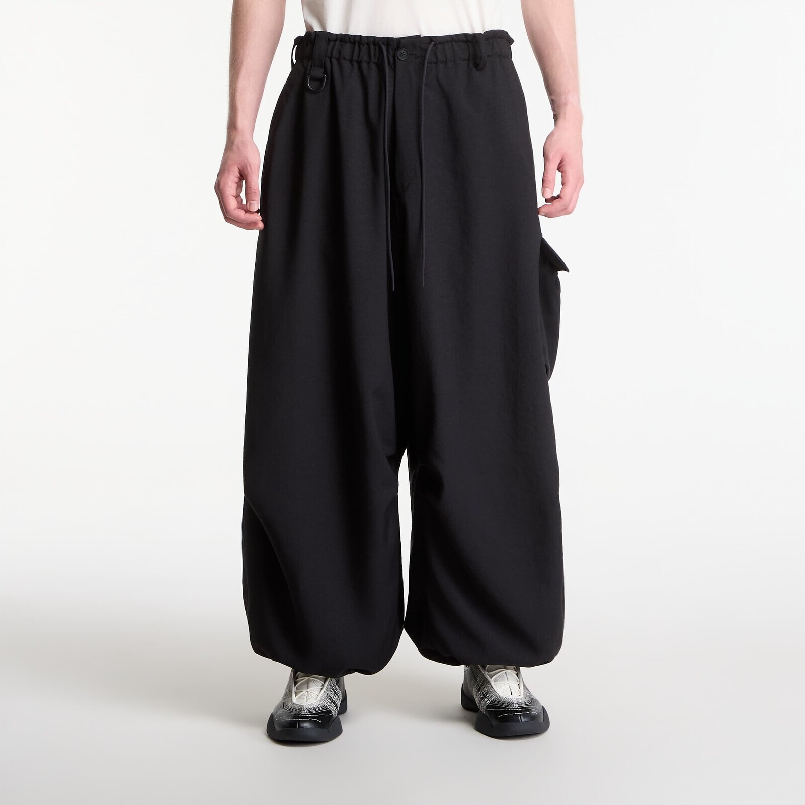 Pants Y-3 Sport Uniform Wide Cargo Pants Black XL