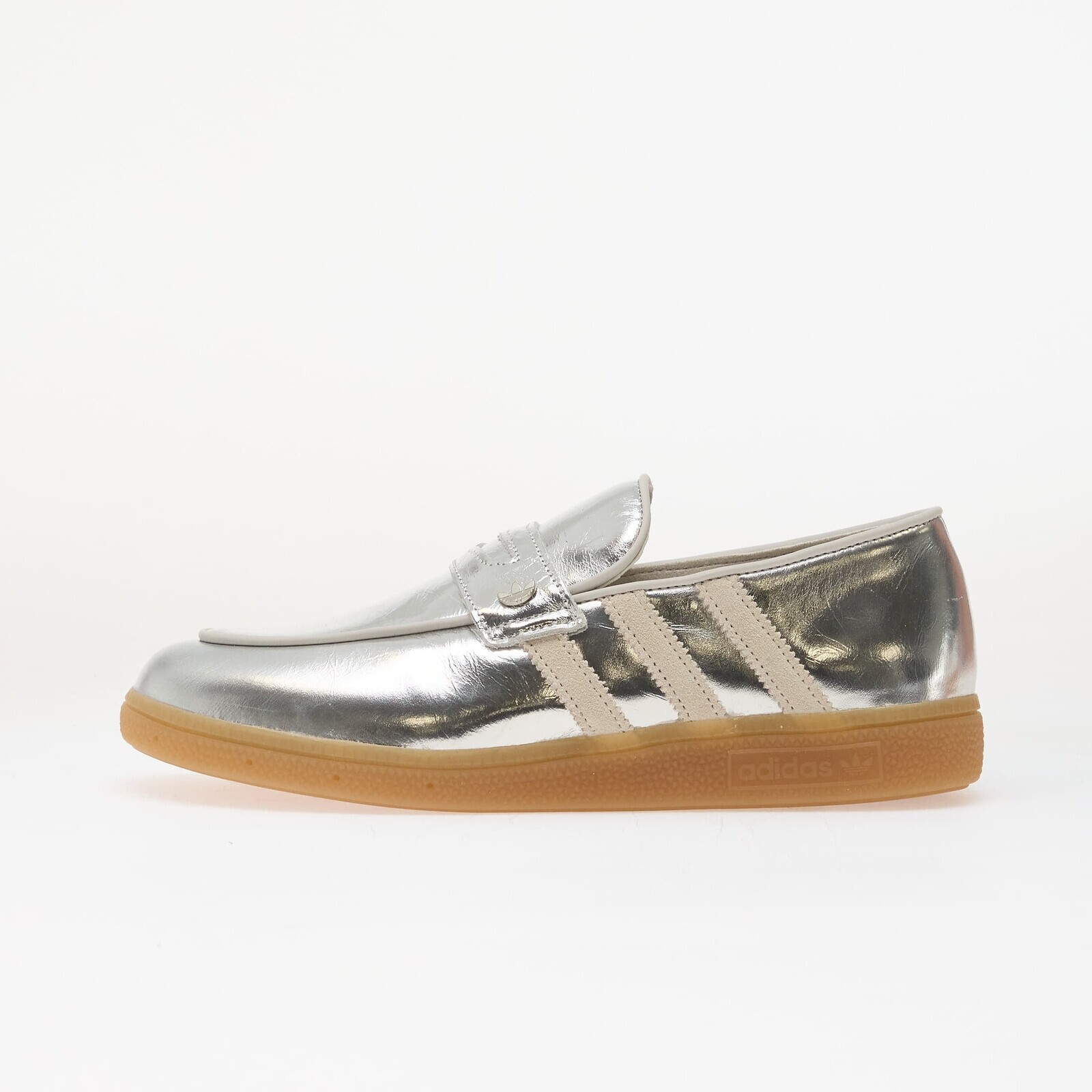 Sneakers adidas Handball Spezial Loafer Silver Met./ Off White/ Gum4 UK 3.5