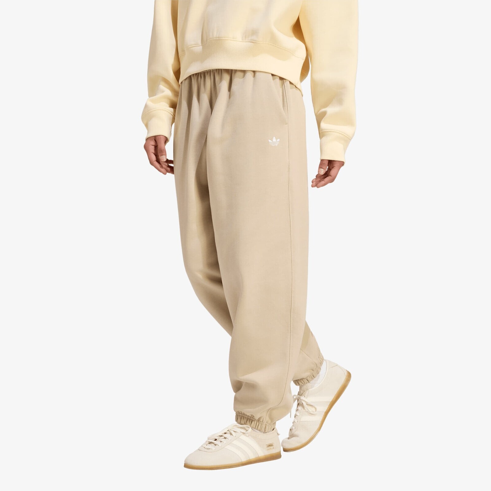 Pants adidas Essentials Loose Fleece Joggers Khaki Three M