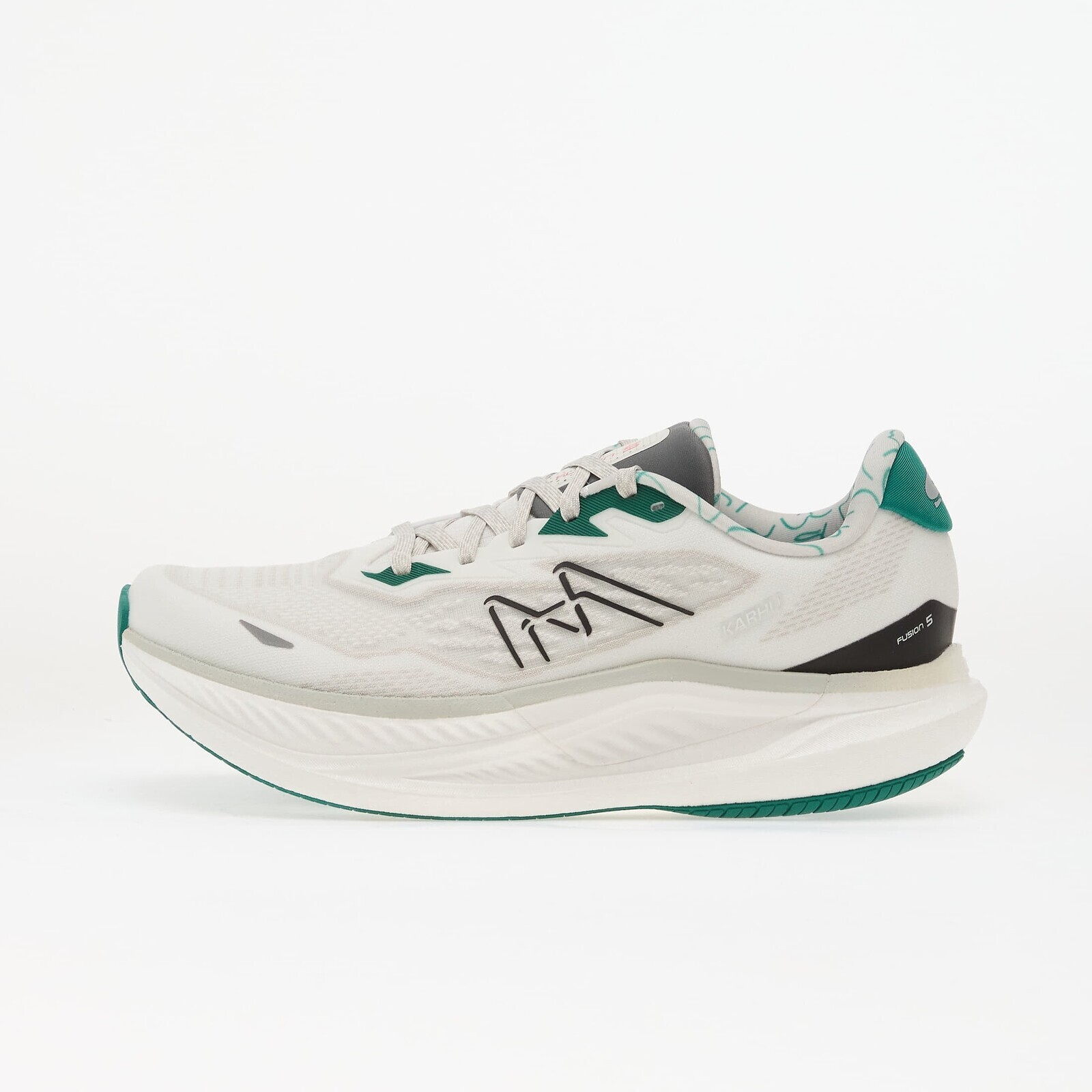 Sneakers Karhu Fusion 5.0 Wms Blanc De Blanc/ Ultramarine Green UK 4.5