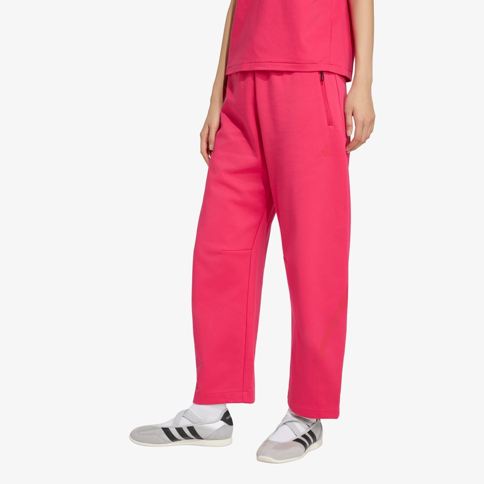 Pants adidas Z.N.E. Open Hem Pants Power Pink S