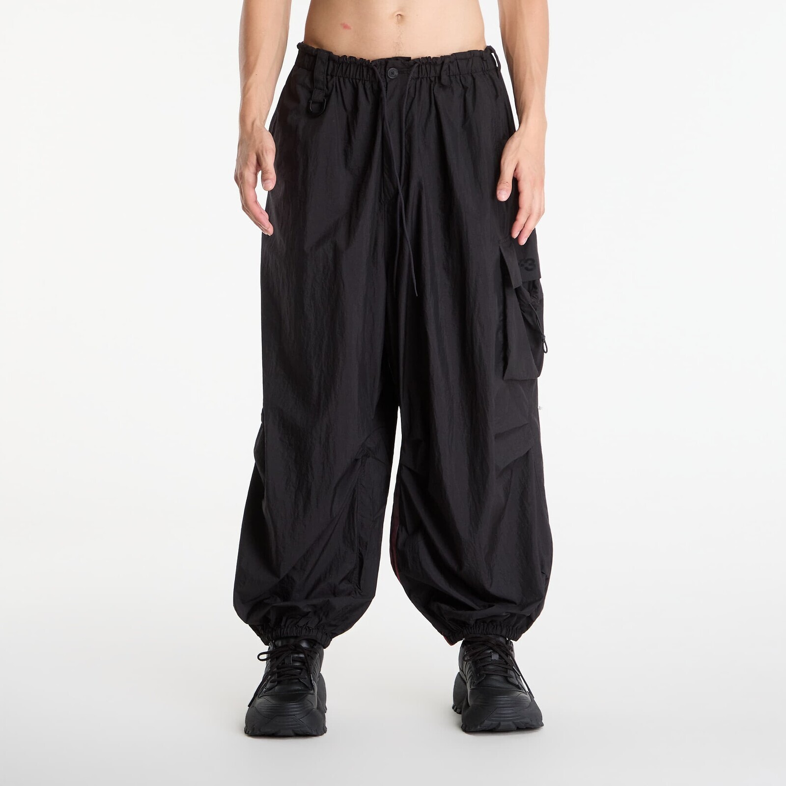 Pants Y-3 GRD 3-Stripes Cargo Pants Black L