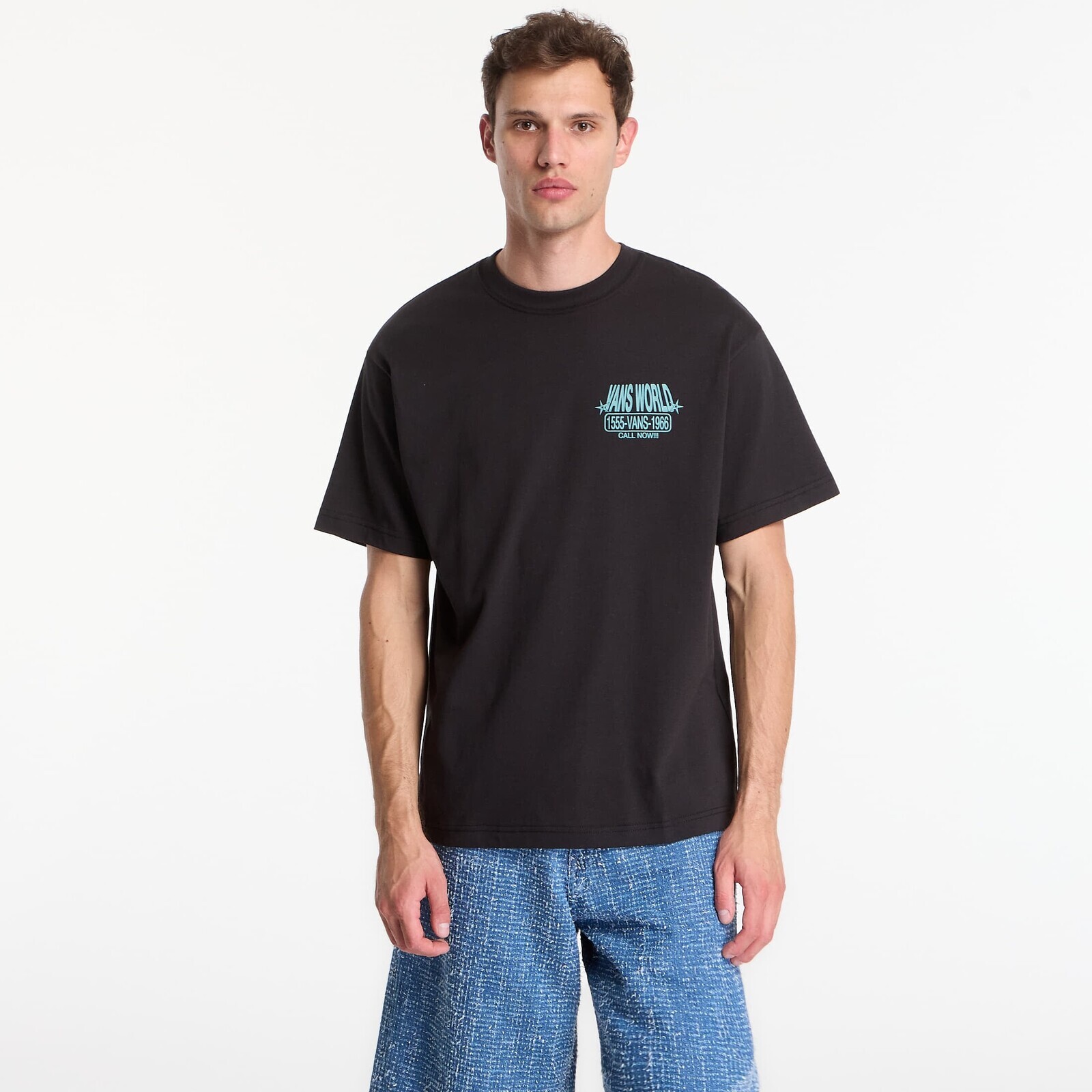T-shirt Vans World Intl SS Tee Black M