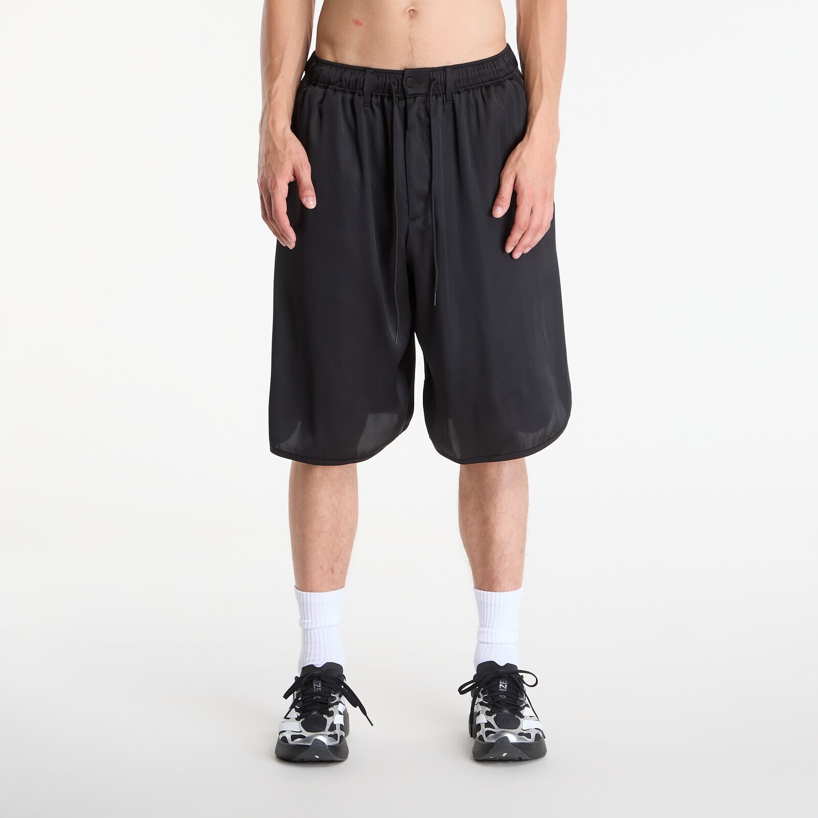 Y-3 Liquid Logo Shorts Black M
