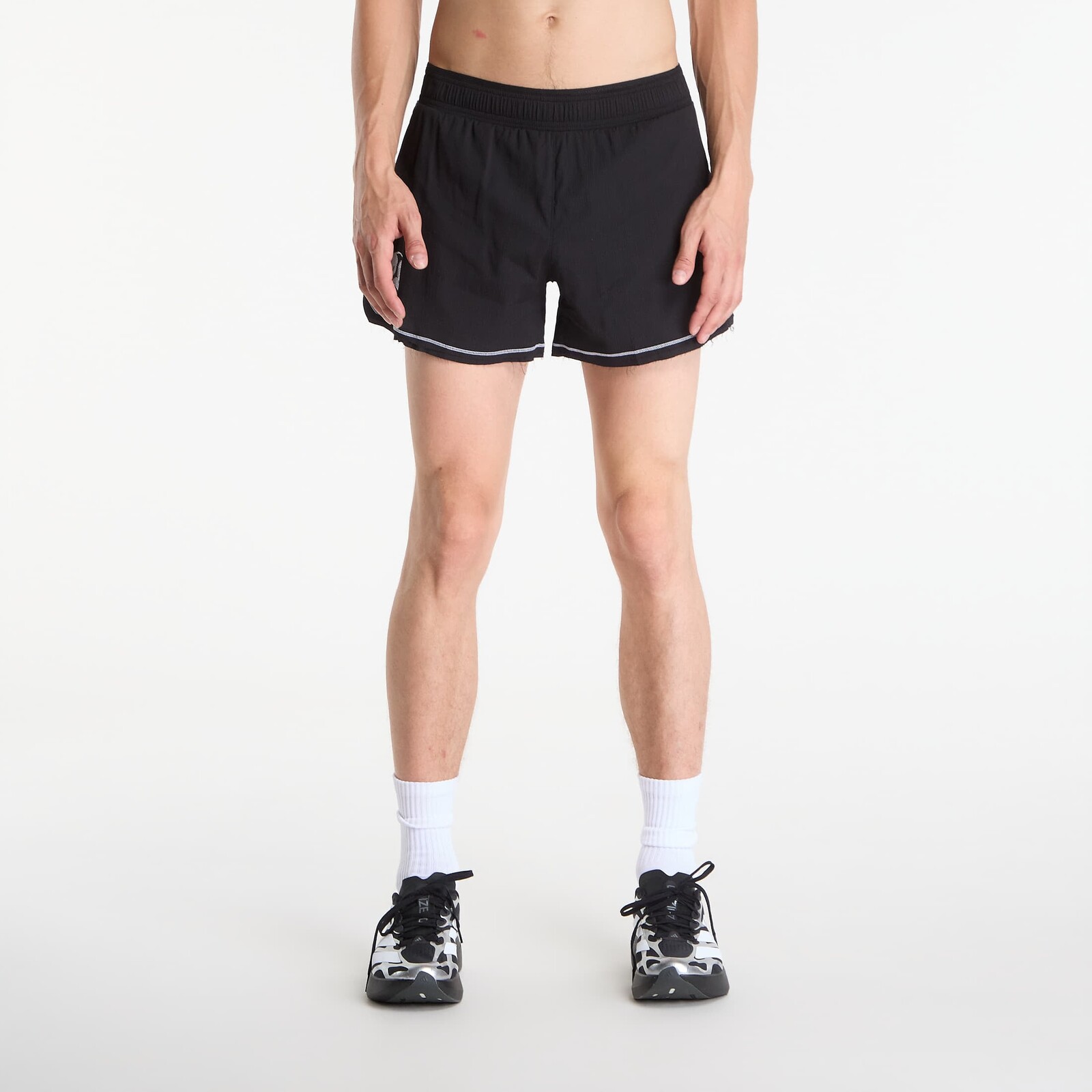 Y-3 Graphic Running Shorts Black M