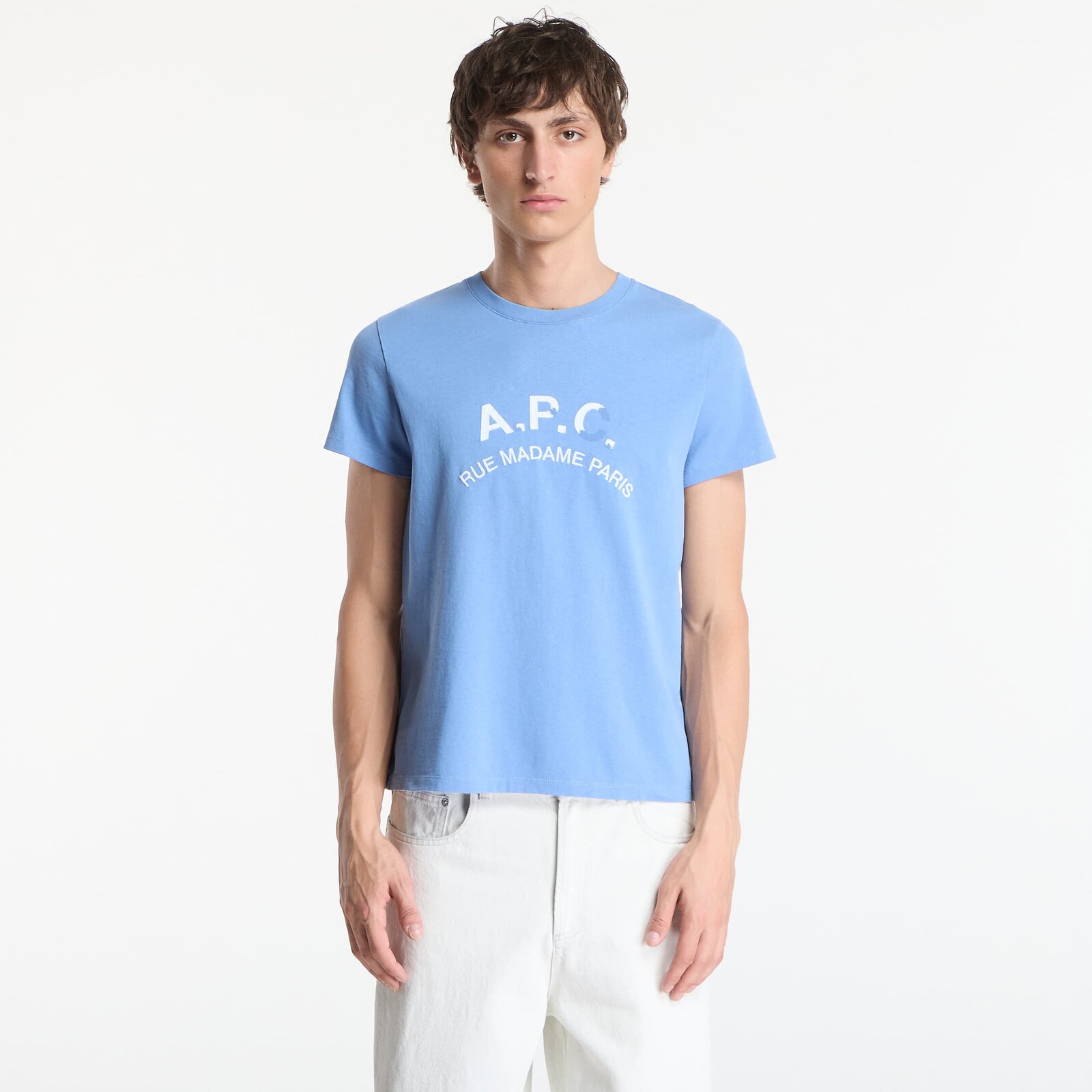 T-shirt A.P.C. T-Shirt Vintage Light Blue S