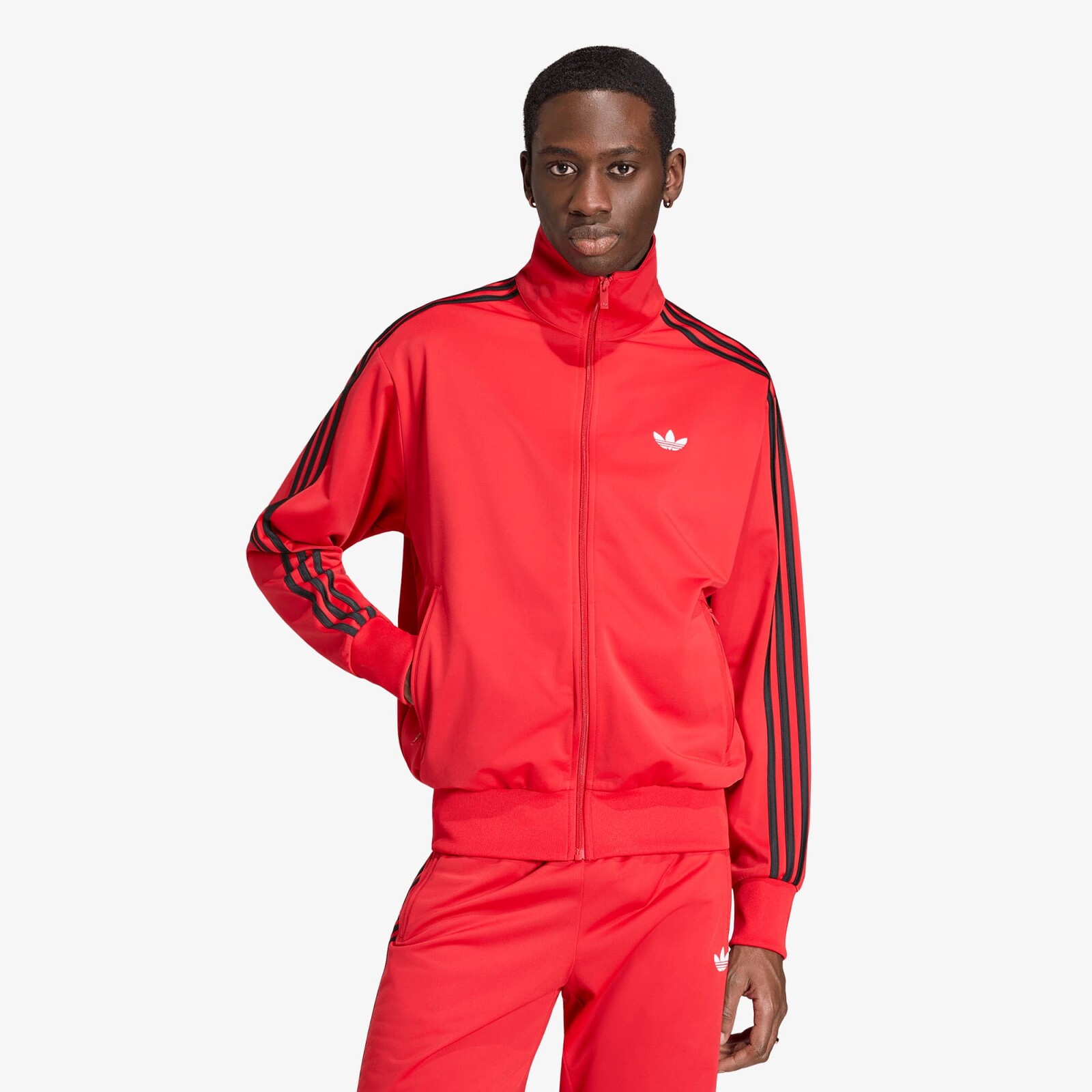 Sweatshirt adidas Firebird Track Jacket Vivid Red XL