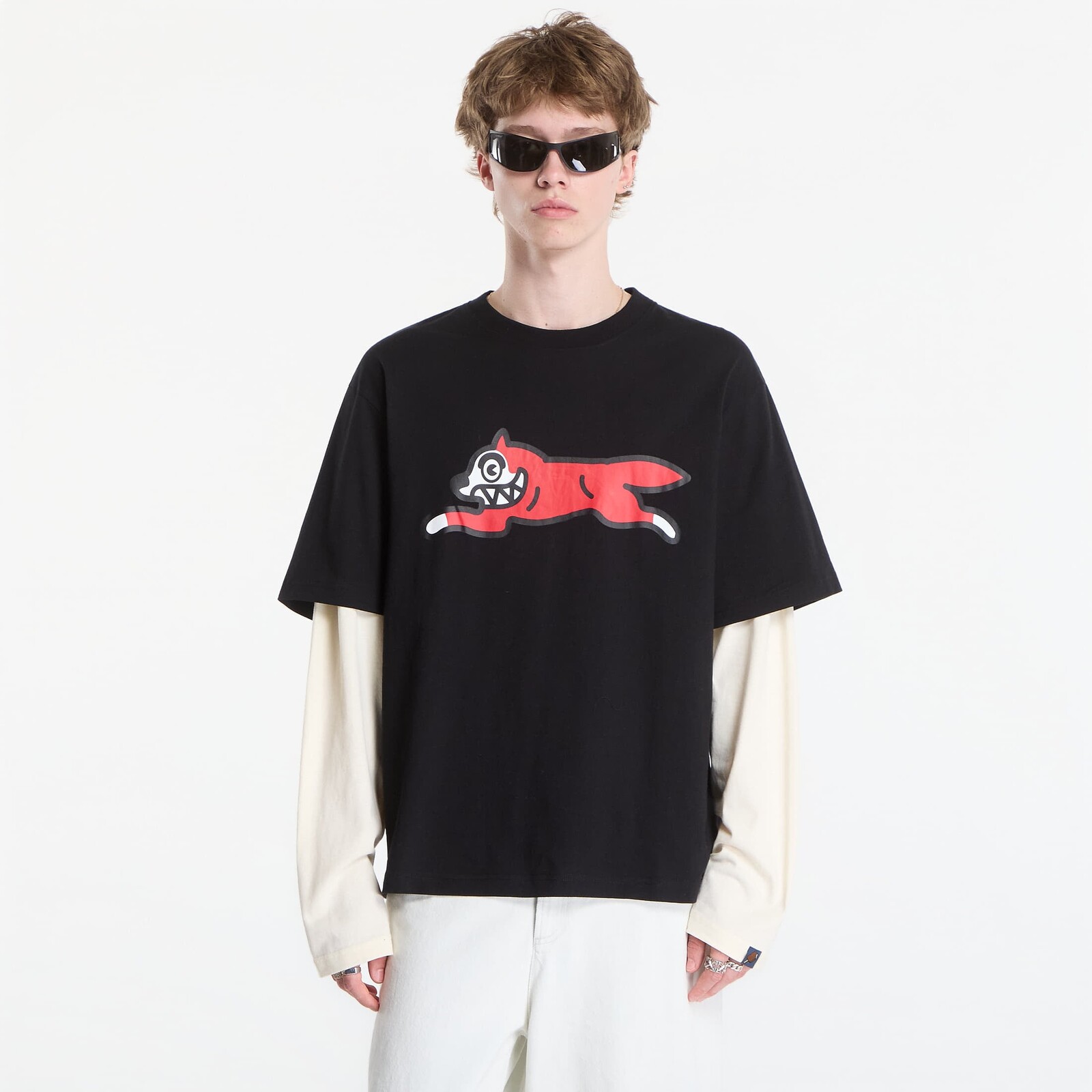 T-shirt Billionaire Boys Club Icecream Running Dog Layered Ls T-Shirt Black M