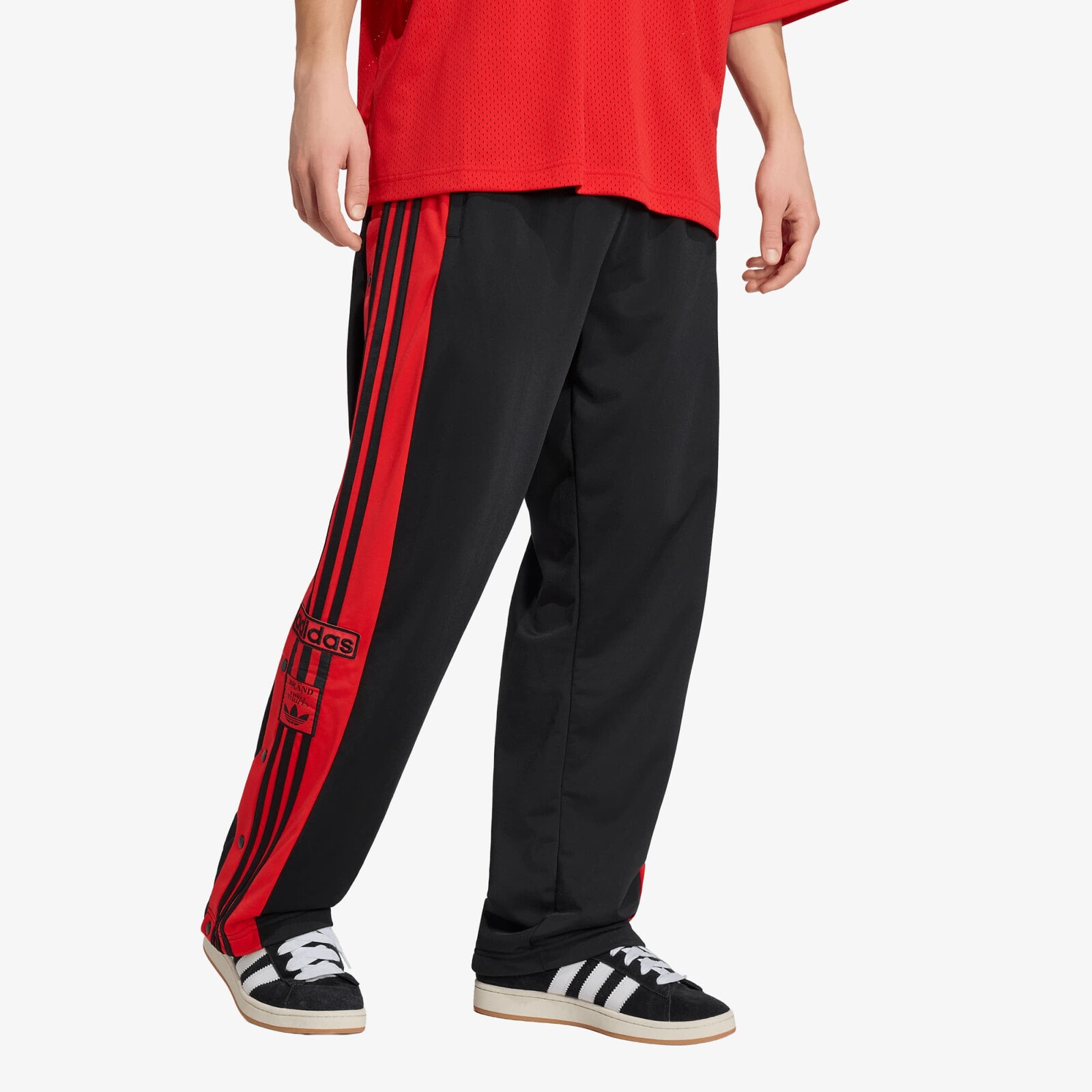 Pants adidas Adibreak Classic Track Pants Black/ Vivid Red S