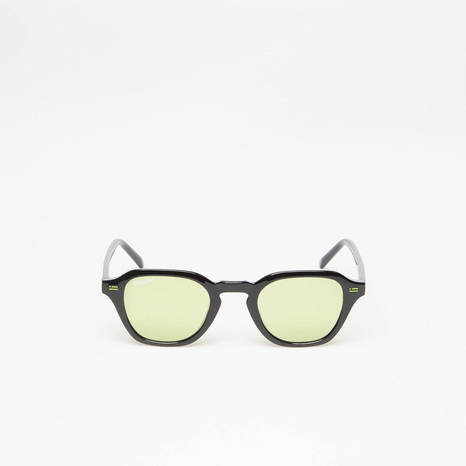 Sunglasses D.Franklin Ultra Light S Square Black / Green Black, Green Universal