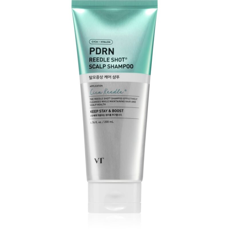 VT Cosmetics PDRN Reedle Shot Scalp Shampoo nourishing and strengthening shampoo against hair loss 200 ml