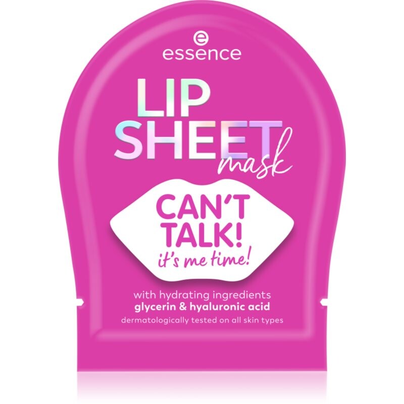 essence LIP SHEET sheet mask for lips 01 CAN`T TALK! 1 pc