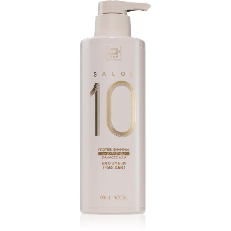 mise en scene Salon 10 Protein Shampoo For Extremely Damaged Hair protein shampoo for extremely damaged hair 500 ml