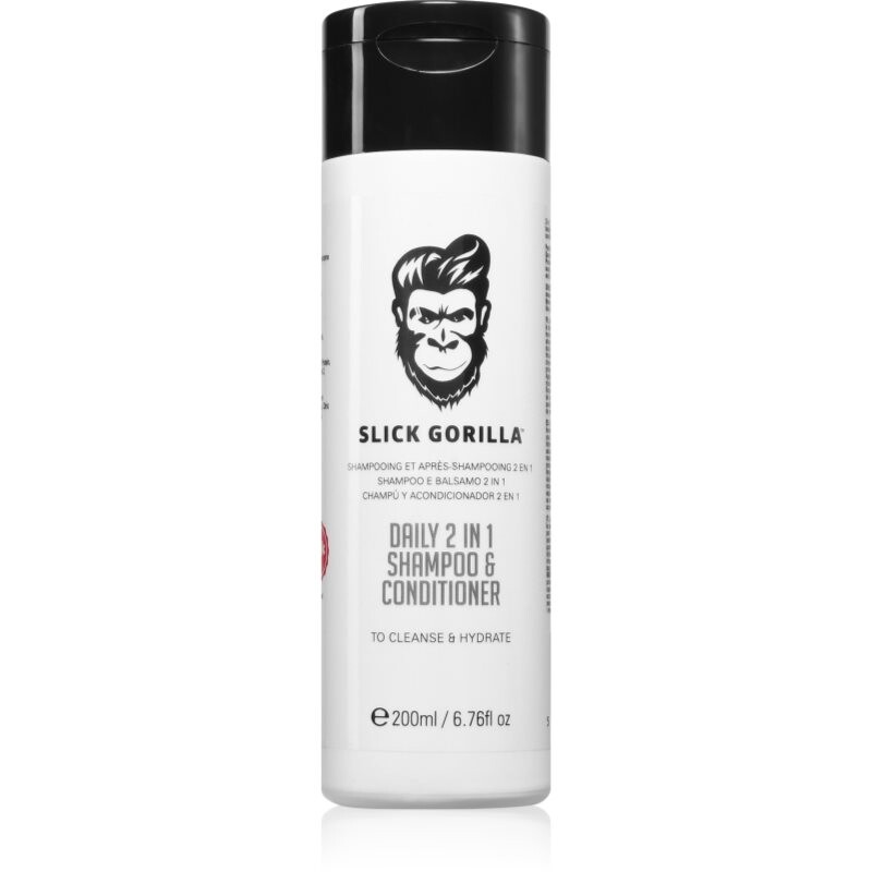Slick Gorilla Daily 2 in 1 Shampoo & Conditioner 2-in-1 shampoo and conditioner 200 ml