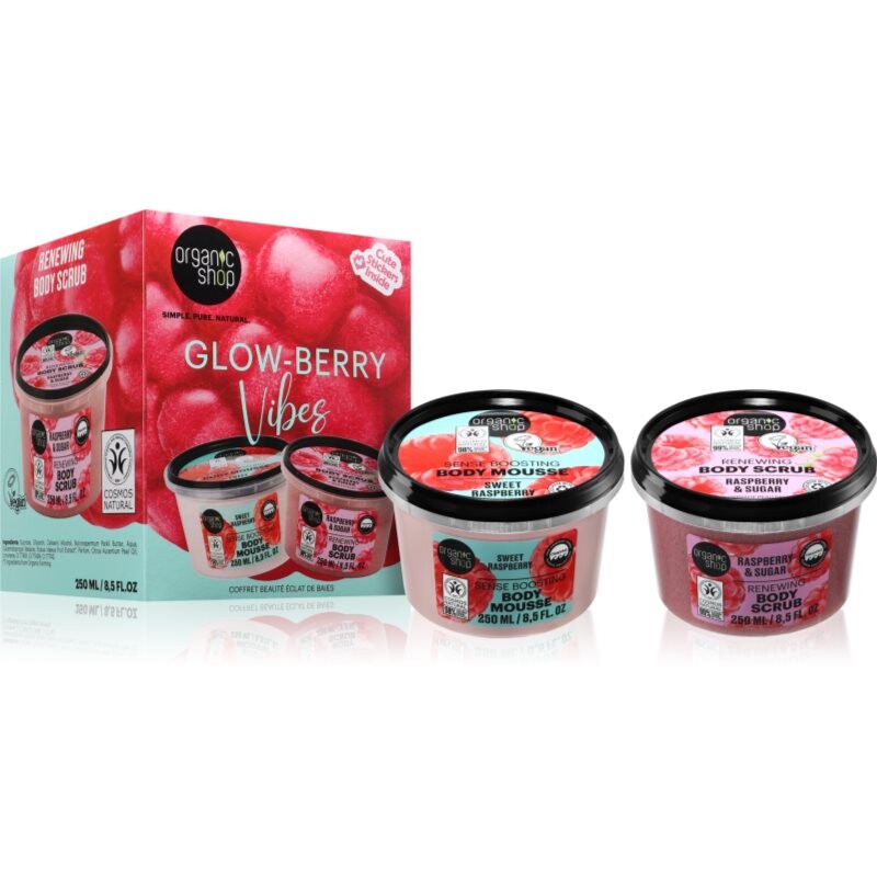 Organic Shop Glow-Berry Vibes Beauty Set gift set for the body