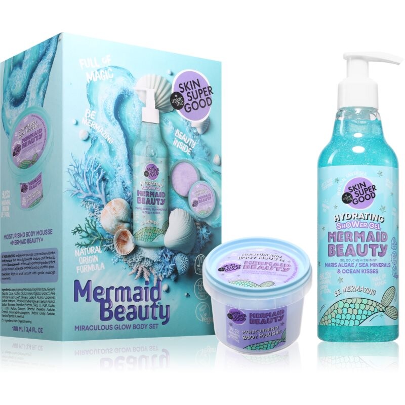 Organic Shop Skin Super Good Mermaid Beauty gift set for the body