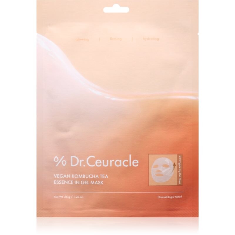 Dr.Ceuracle Vegan Kombucha Tea Essence Gel Mask nourishing sheet mask with gel consistency 36 g