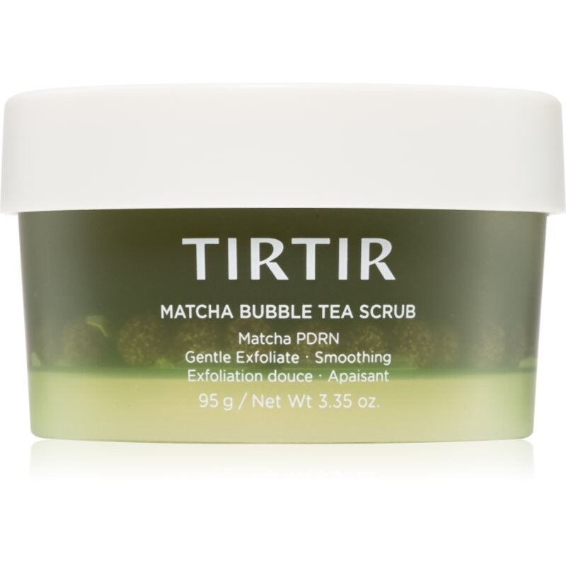 TIRTIR Matcha Bubble Tea Scrub gentle facial scrub with soothing effect 95 g