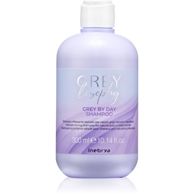 Inebrya Greylosophy Grey By Day Shampoo toning shampoo for grey hair 300 ml