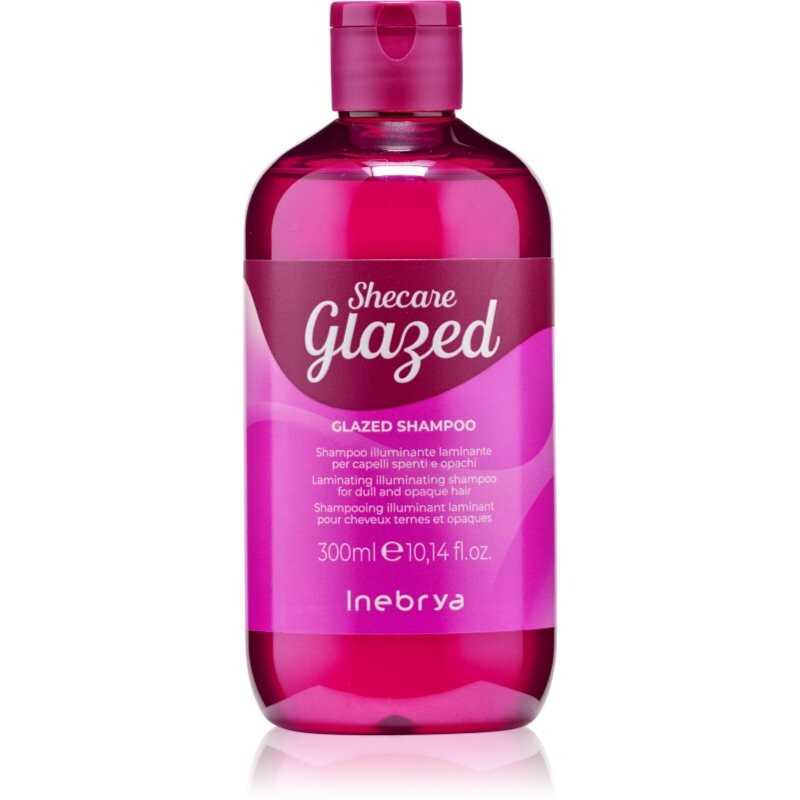 Inebrya Shecare Glazed Shampoo radiance shampoo for shiny and soft hair 300 ml
