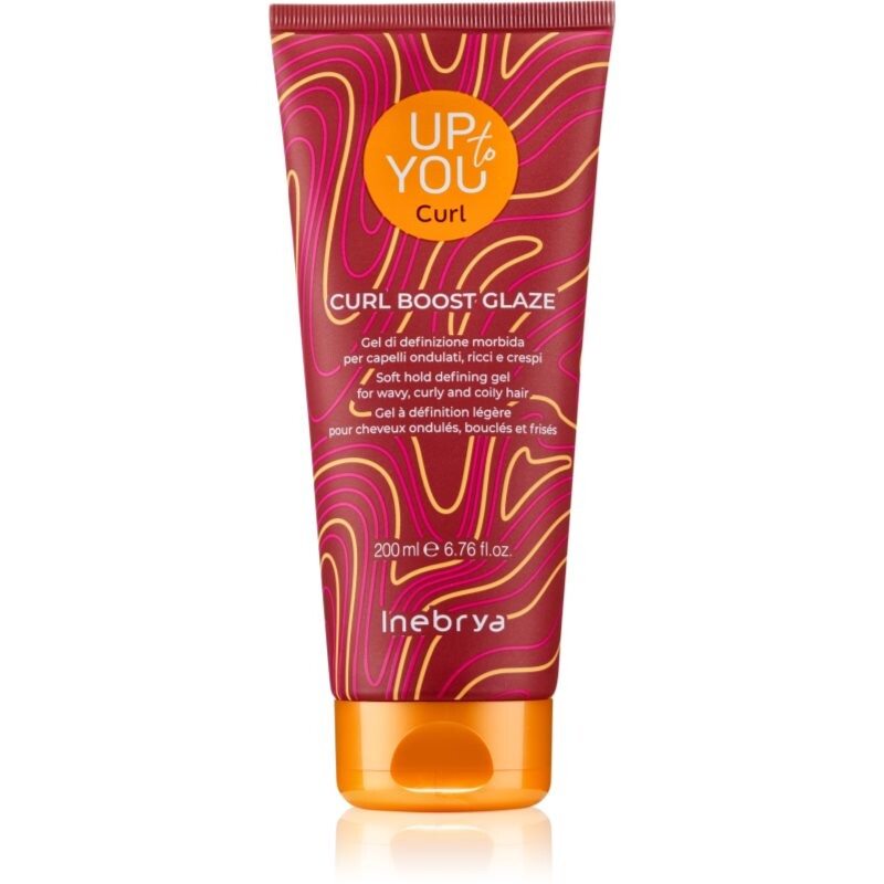 Inebrya Up To You Curl Boost Glaze gel for definition and shape vln a kudrn 200 ml