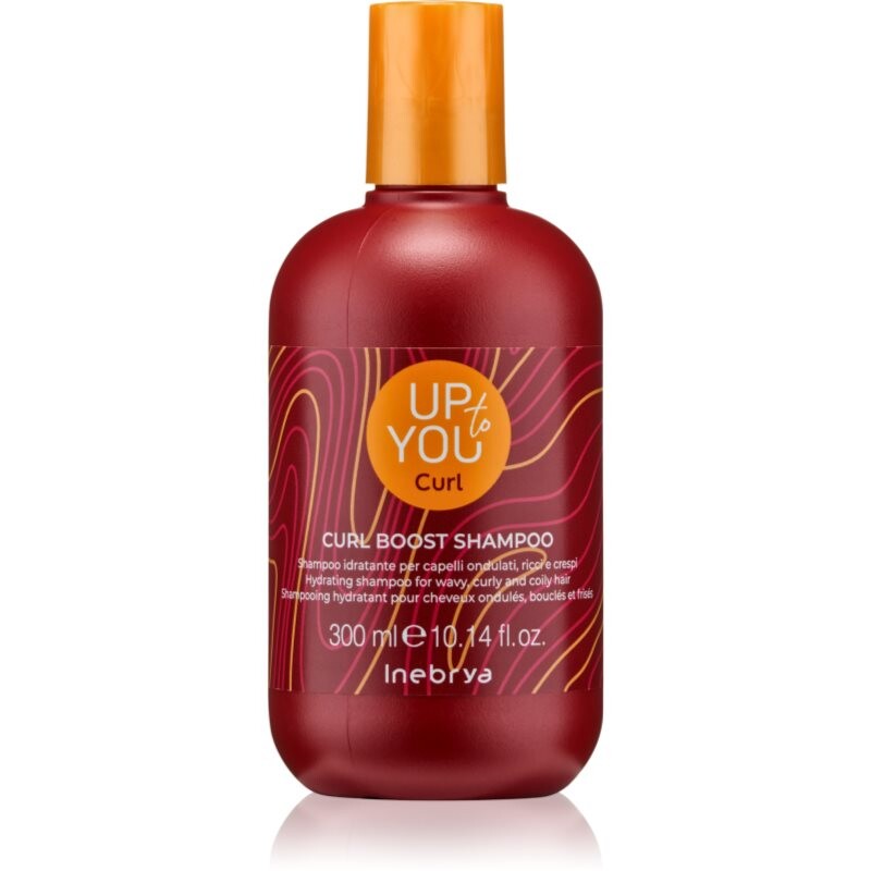 Inebrya Up To You Curl Boost Shampoo moisturising shampoo for wavy and curly hair 300 ml