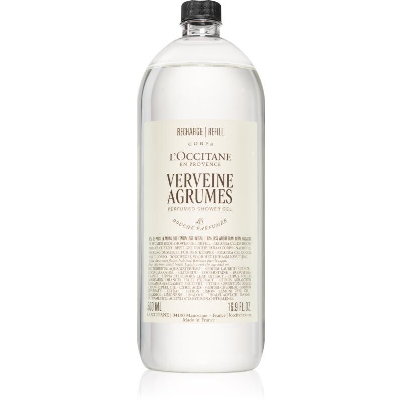 L’Occitane Verveine Agrumes Shower Gel shower gel refill 500 ml
