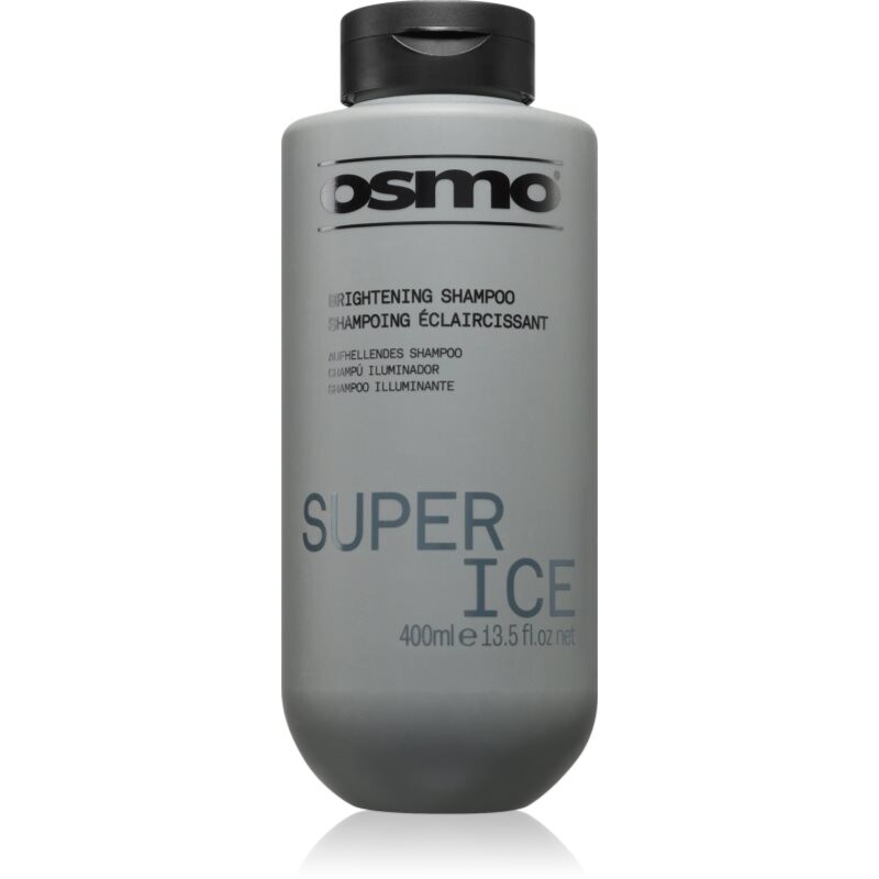 Osmo Super Ice Brightening Shampoo shampoo for yellow undertones for blondes and highlighted hair 400 ml
