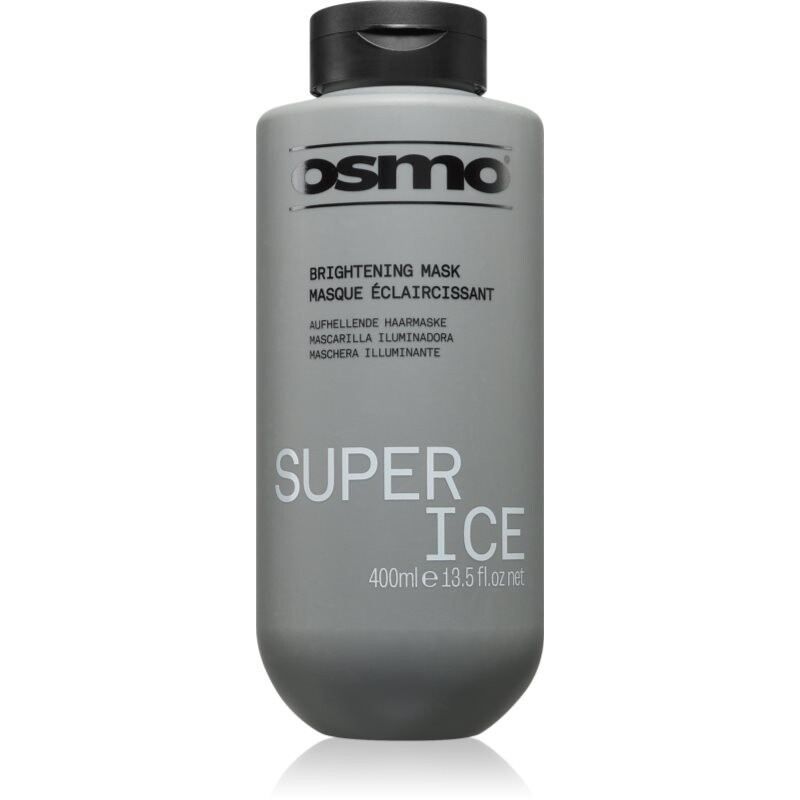 Osmo Super Ice Brightening Mask hair mask for yellow undertones for blondes and highlighted hair 400 ml