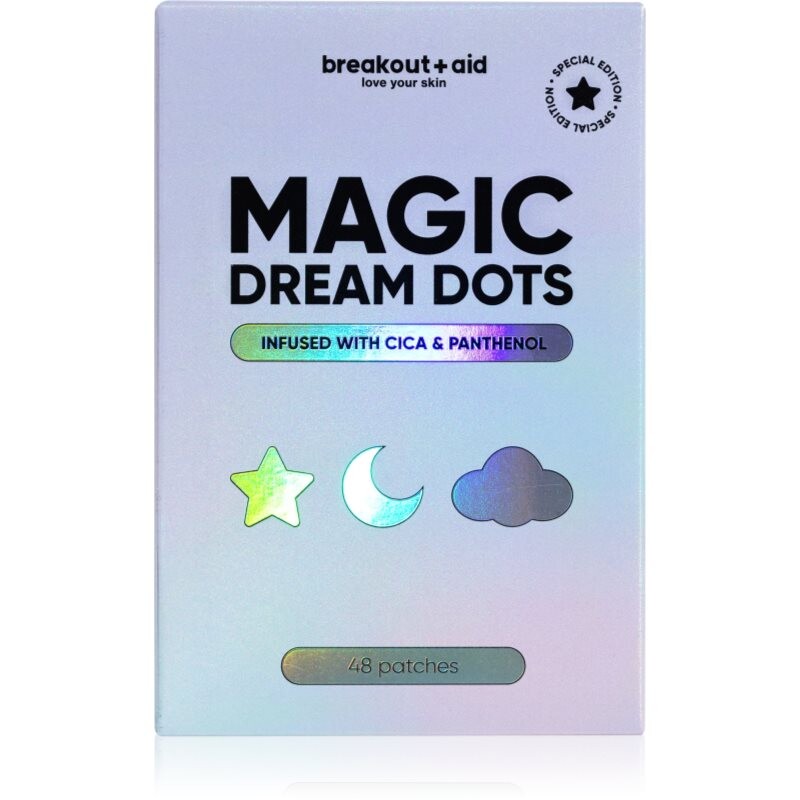 breakout + aid Magic Dream Dots patches for problem skin to treat acne 48 pc