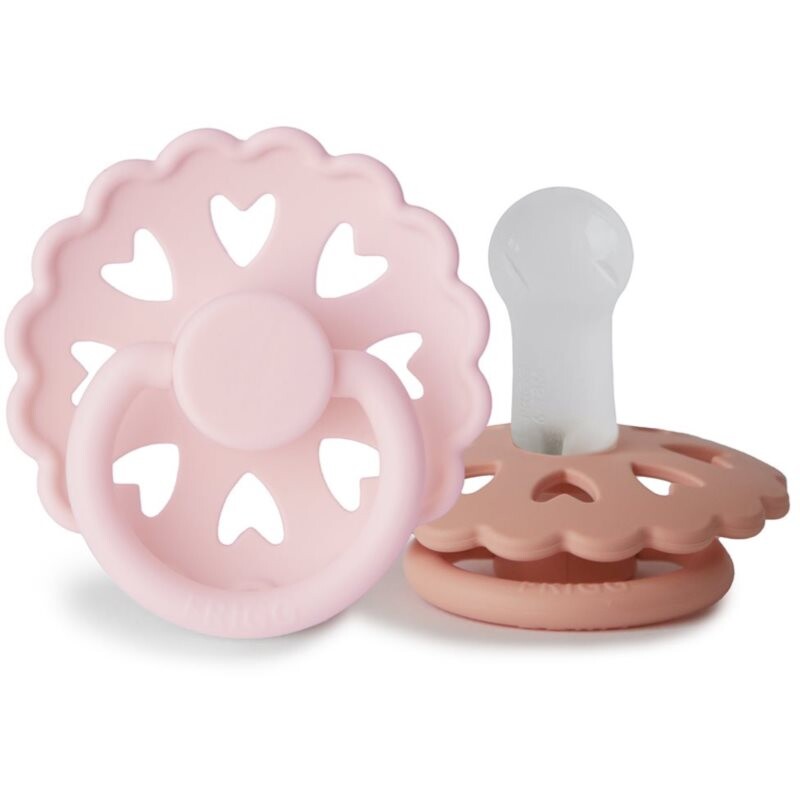 FRIGG Fairytale Round Silicone 2-Pack Size 2 dummy The Snow Queen/The Princess and the Pea 2 pc