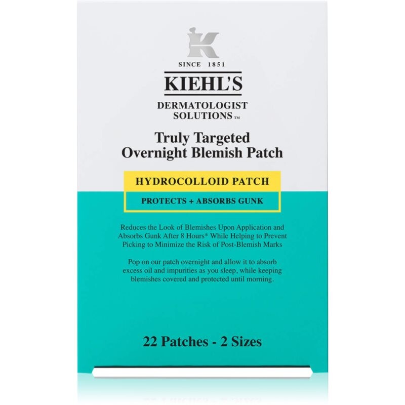 Kiehl's Truly Targeted Overnight Blemish Patch patches for problem skin for women 22 pc