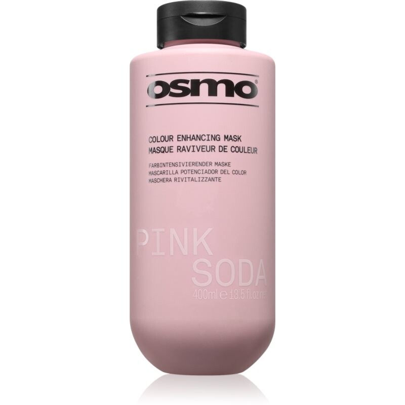 Osmo Pink Soda Colour Enhancing Mask gentle nourishing mask without permanent colour pigments pink 400 ml