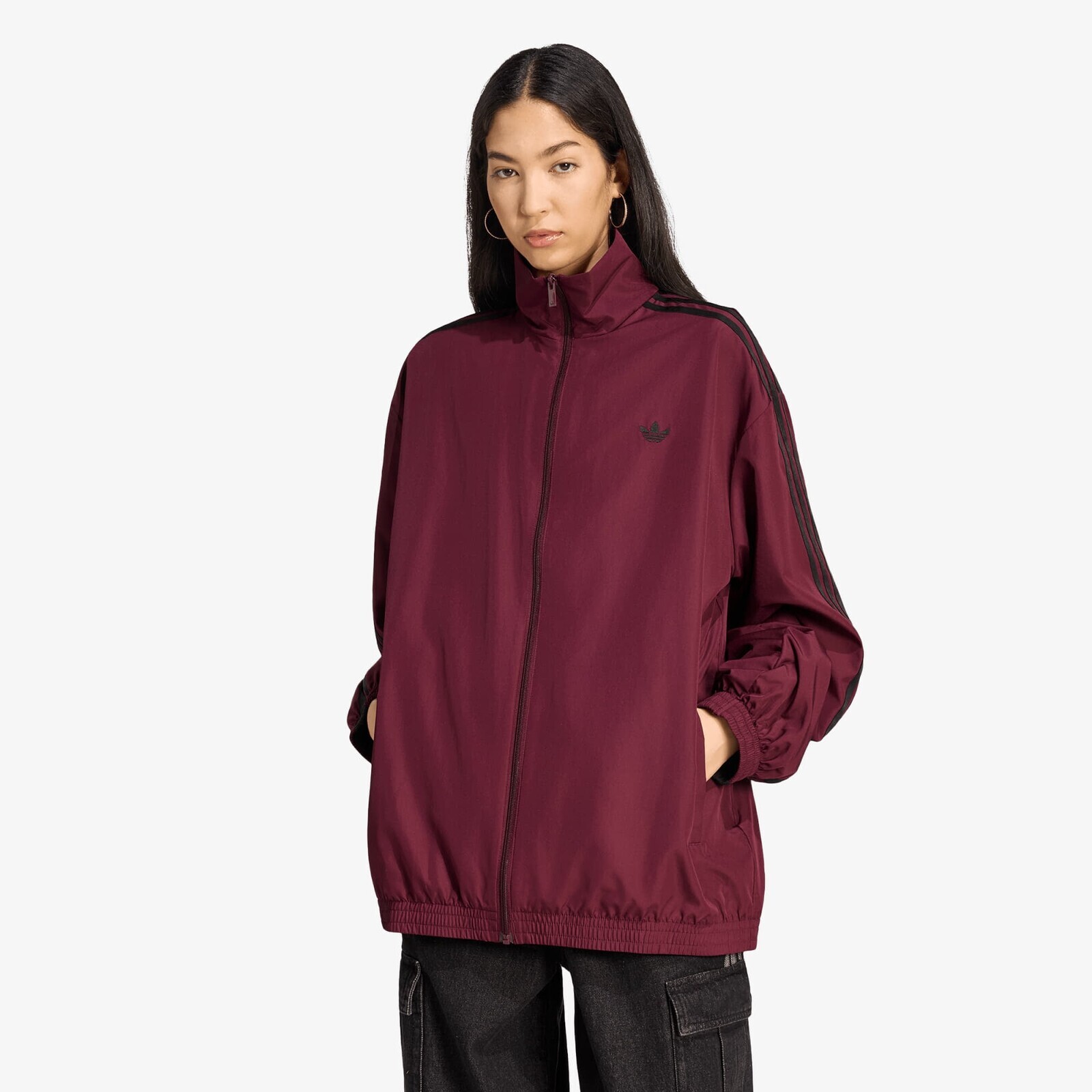 Jacket adidas Firebird Adilenium Track Top Maroon/ Black M