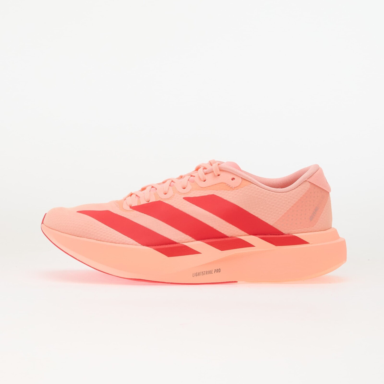 Sneakers adidas ADIZERO EVO SL Woven LIGHTSTRIKEPRO Running Frozen Turbo/ Lucid Red/ Silver Met. UK 4.5