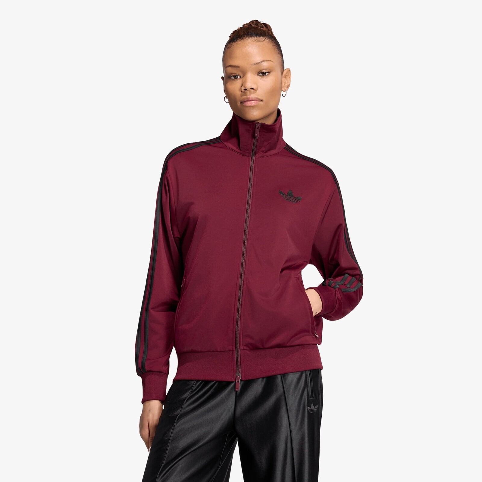 Jacket adidas Firebird Track Top Loose Maroon/ Black XS