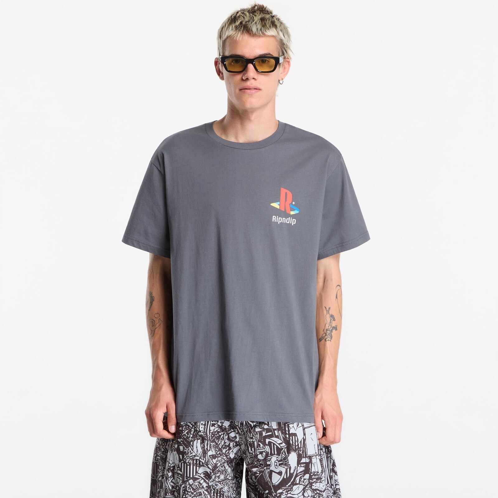 T-shirt RIPNDIP Nermii Tee Charcoal S