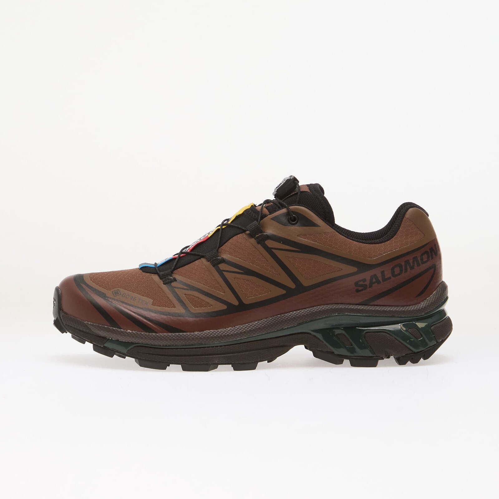 Sneakers Salomon XT-6 GTX Mustang/ Bitter Chocolate/ Green Gables UK 12.5