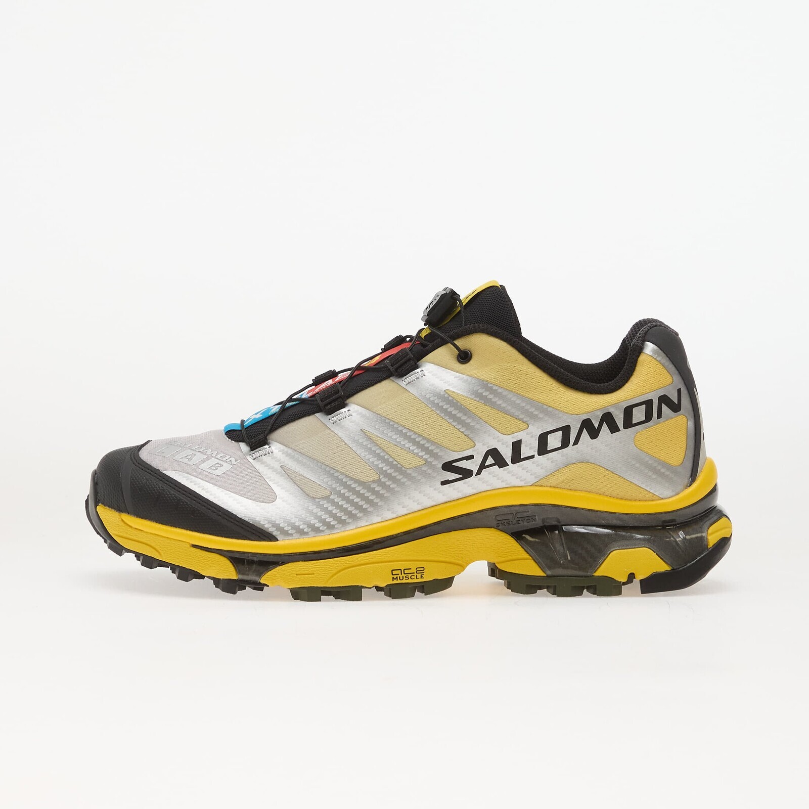 Sneakers Salomon XT-4 Og Ftw Silver/ Black/ Lemon UK 10.5