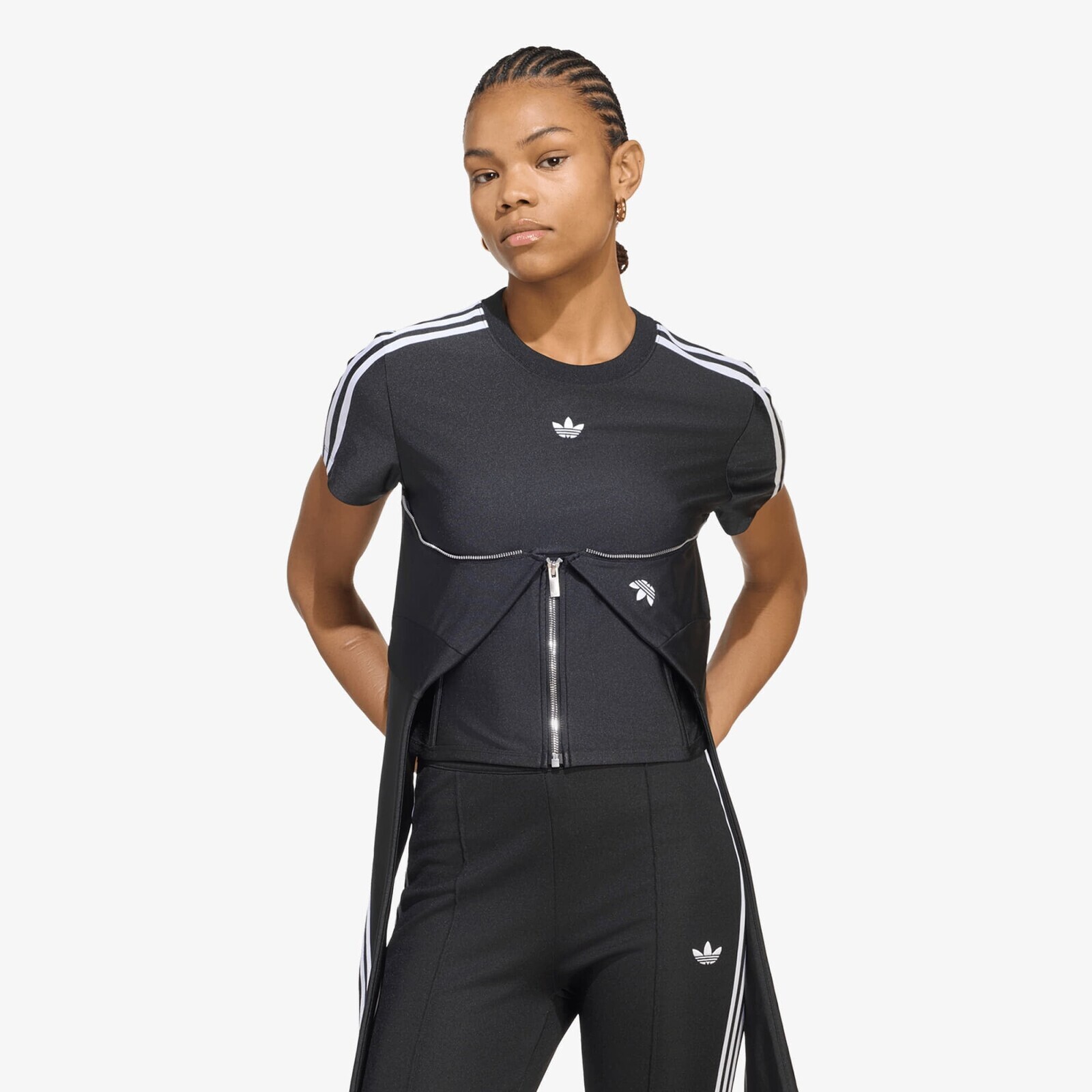 T-shirt adidas Corset Tee Black S