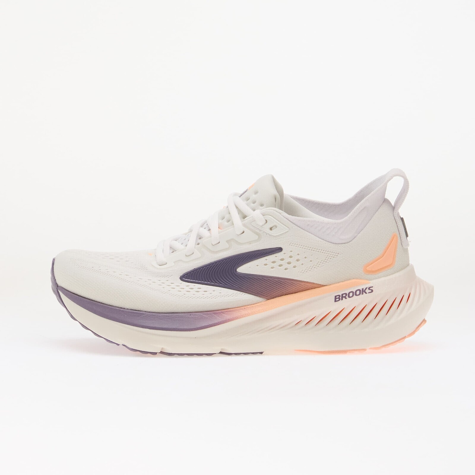 Sneakers Brooks Glycerin 23 White/ Mulled Grape/ Clear UK 4.5