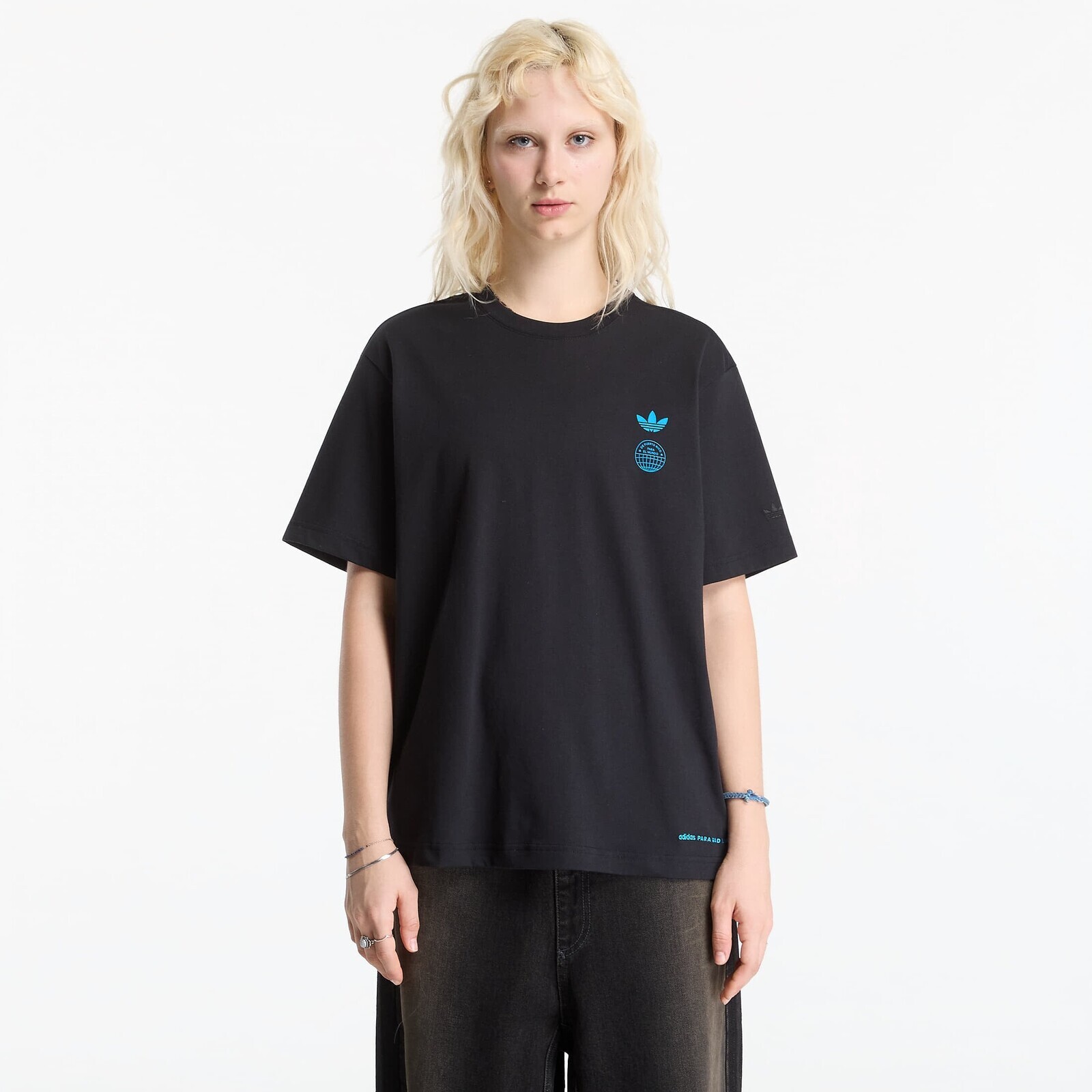 T-shirt adidas Dtmf Bad Bunny Heavyweight Merch T-Shirt UNISEX Black L