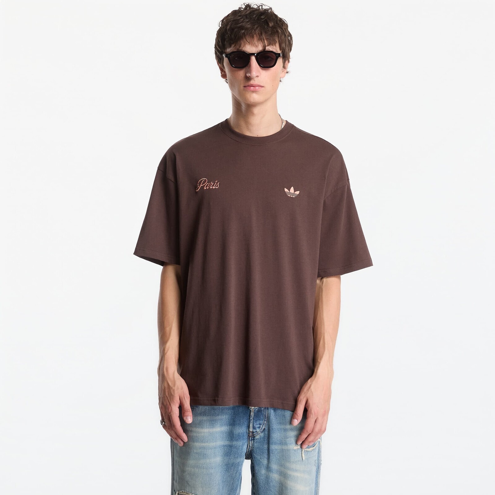 T-shirt adidas Paris GFX Tee Brown M