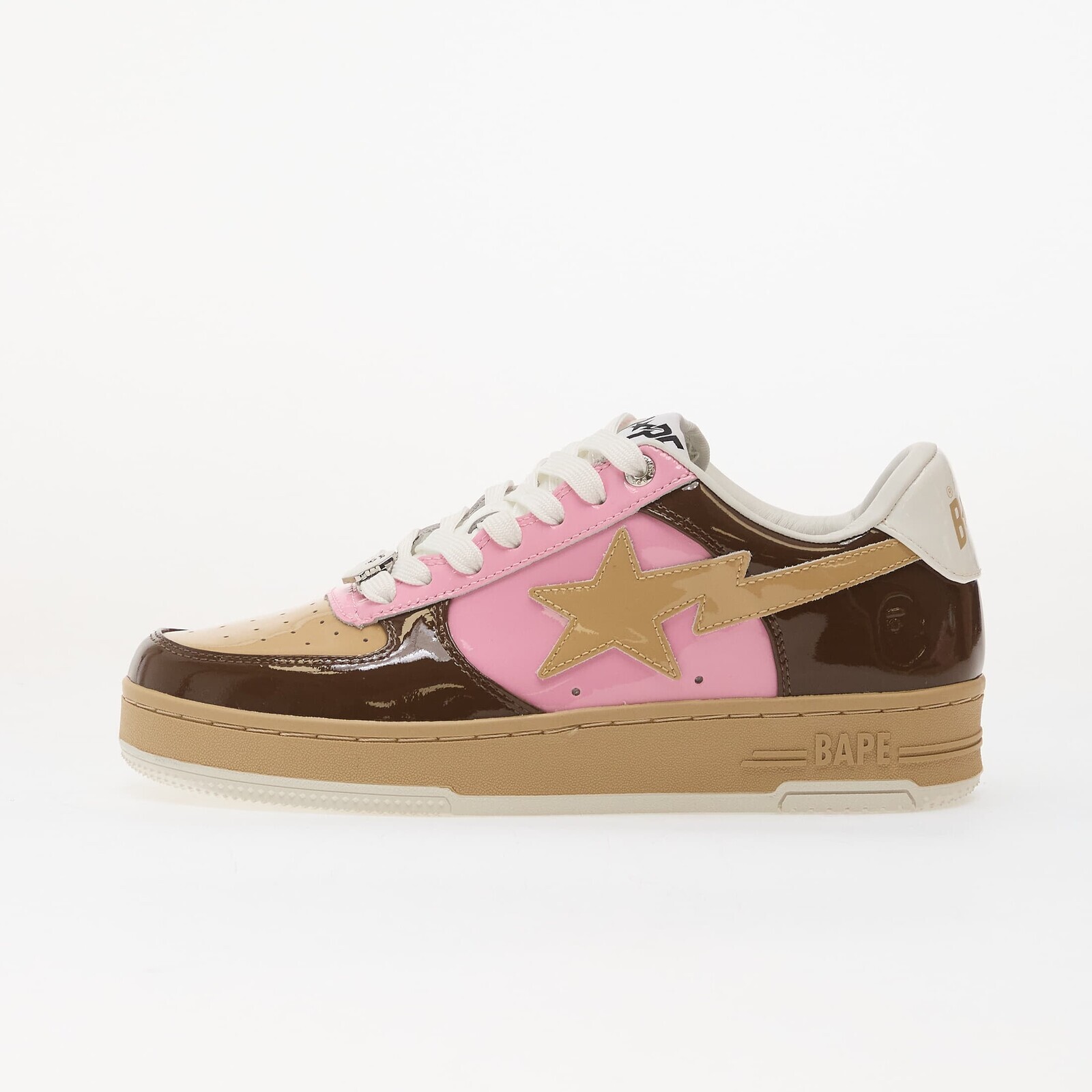 Sneakers A Bathing Ape Bape Sta 6 Brown UK 8.5