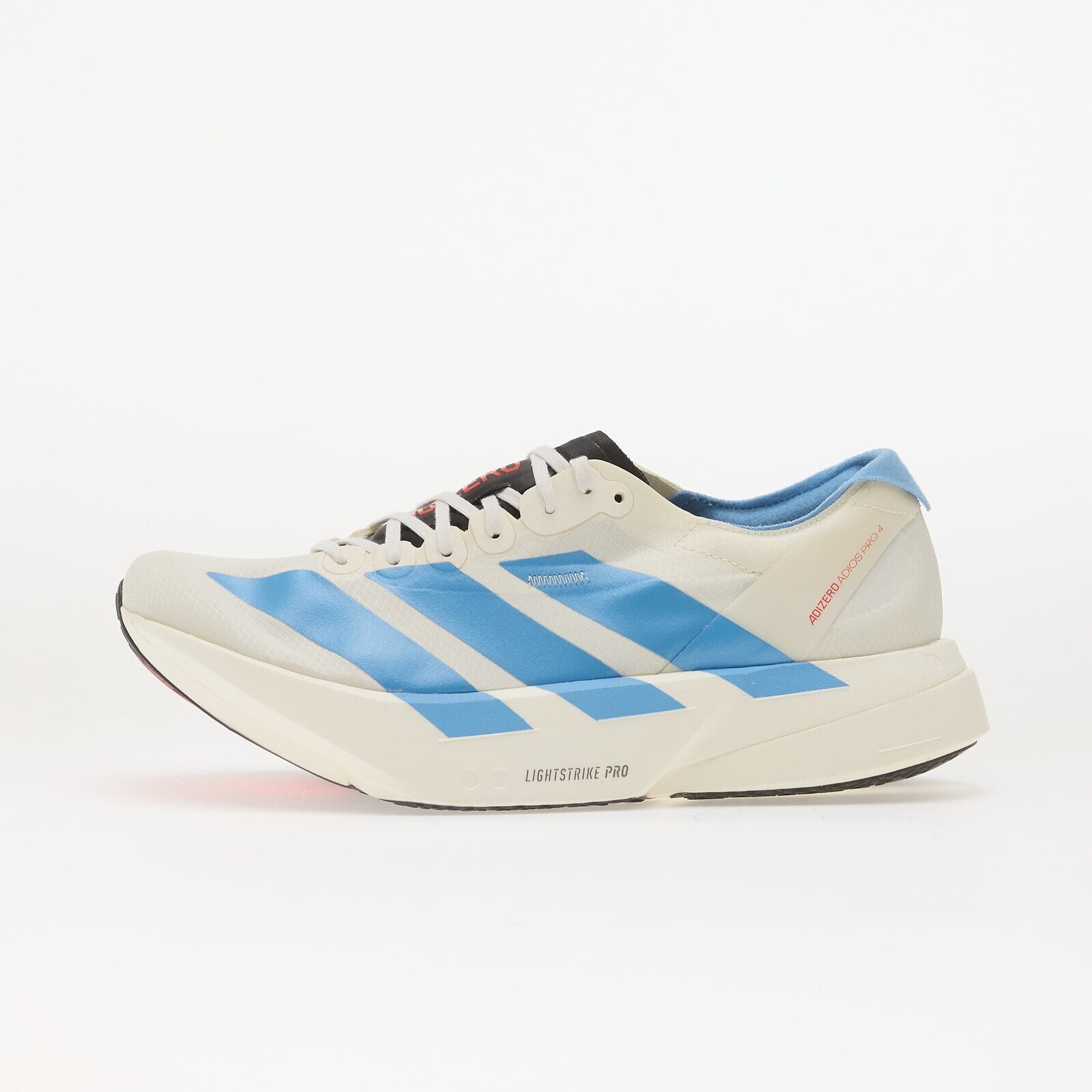Sneakers adidas ADIZERO Adios Pro 4 Running Off White/ Light Blue/ Bright Red UK 9