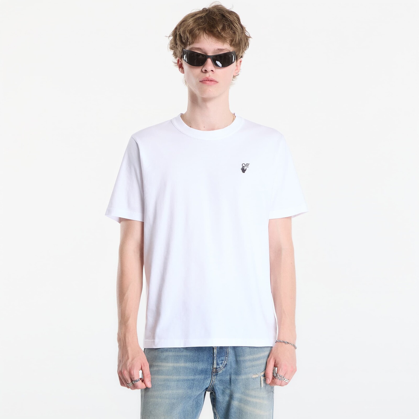T-shirt Off-White Hand Off Regular S/S Tee UNISEX White L
