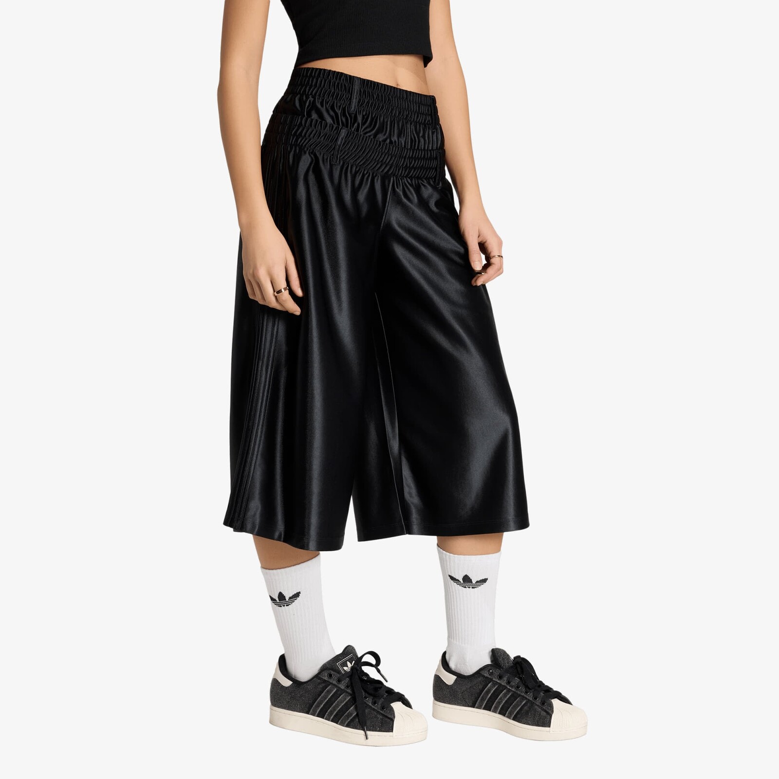 adidas Adibreak Double Layered Oversized Short Black M