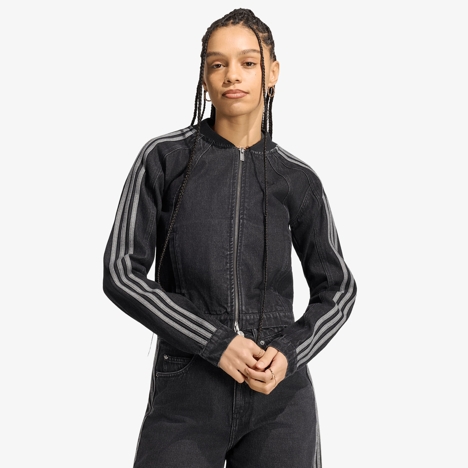 Jacket adidas SST 2.0 Denim Tracktop True Black Denim S