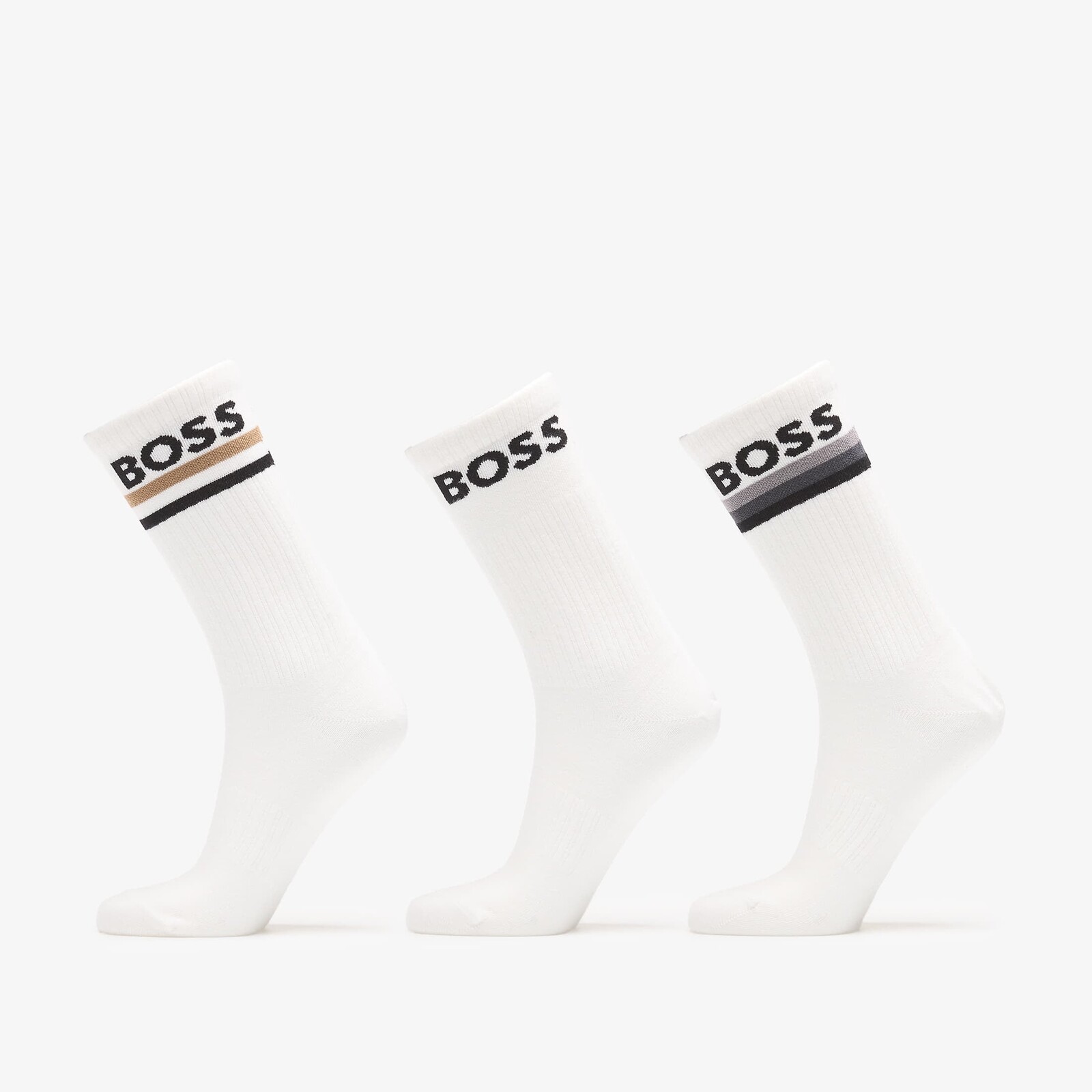 Hugo Boss 3-Pack QS Piquet Stripe Multicolor 43-46