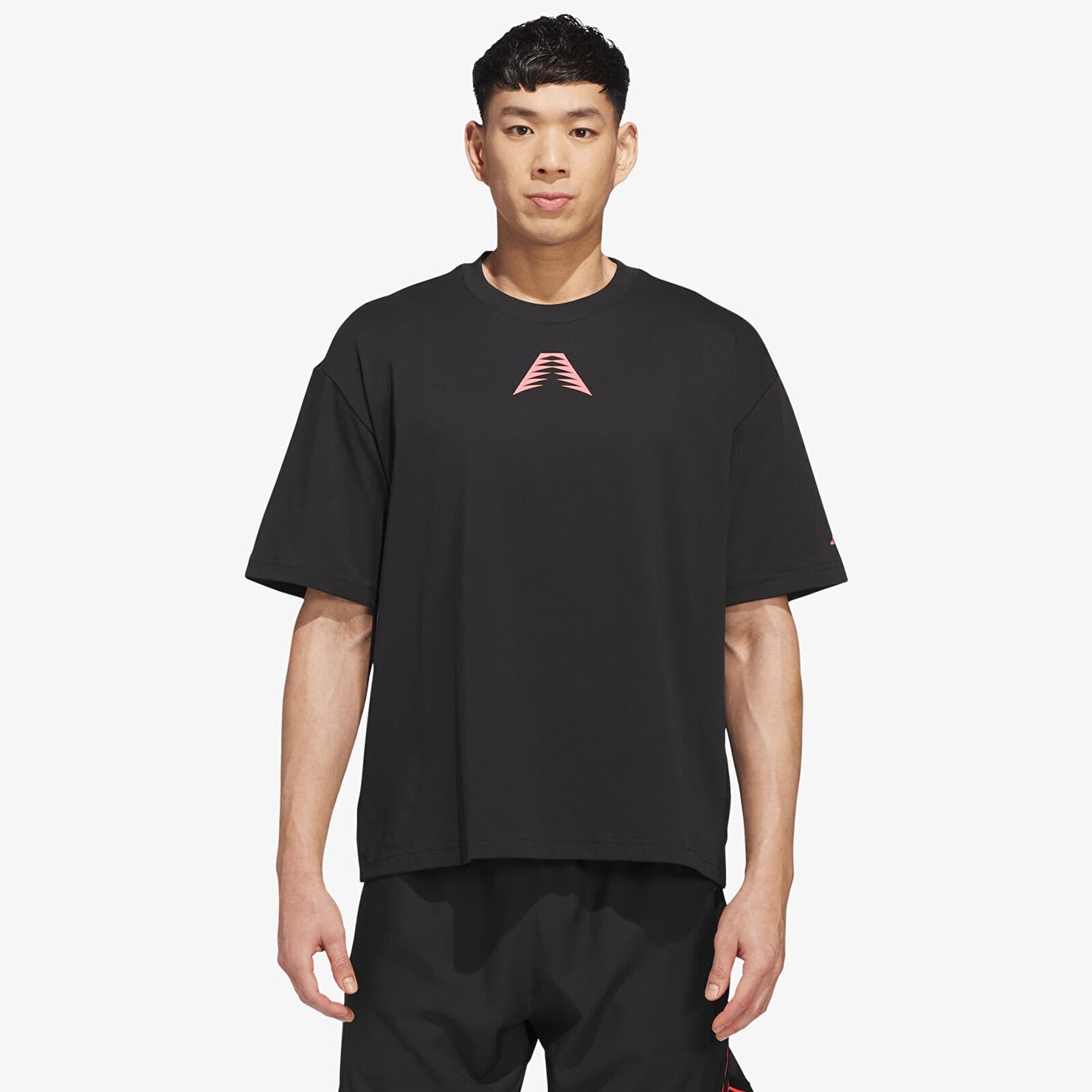 T-shirt adidas Anthony Edwards Believe That Tee Black/ Solar Turbo M